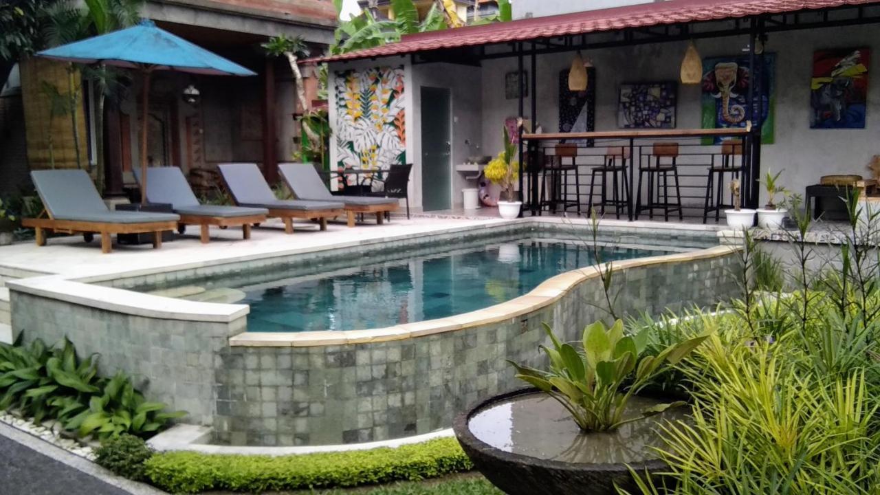 Mandia Bungalows Ubud Exterior foto